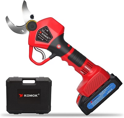 komok secateur electrique a batterie sans fil