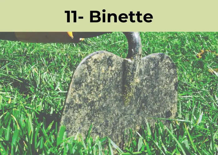 binette outils de jardinage manuels pour le jardin
