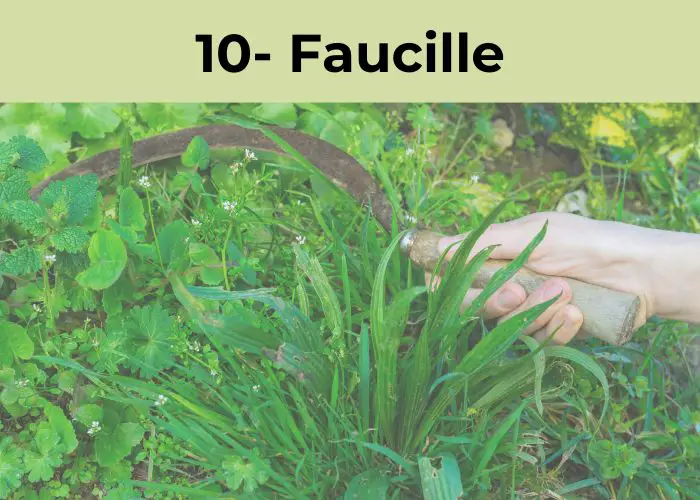 faucille outils de jardinage manuels pour le jardin