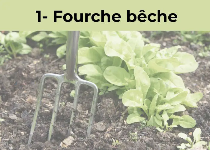 fourche beche outils de jardinage manuels pour le jardin