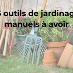 outils de jardinage manuels pour le jardin